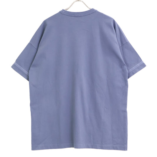 DIOR ディオール 【×STONE ISLAND】 ブルー ロゴ 半袖Tシャツ トップス