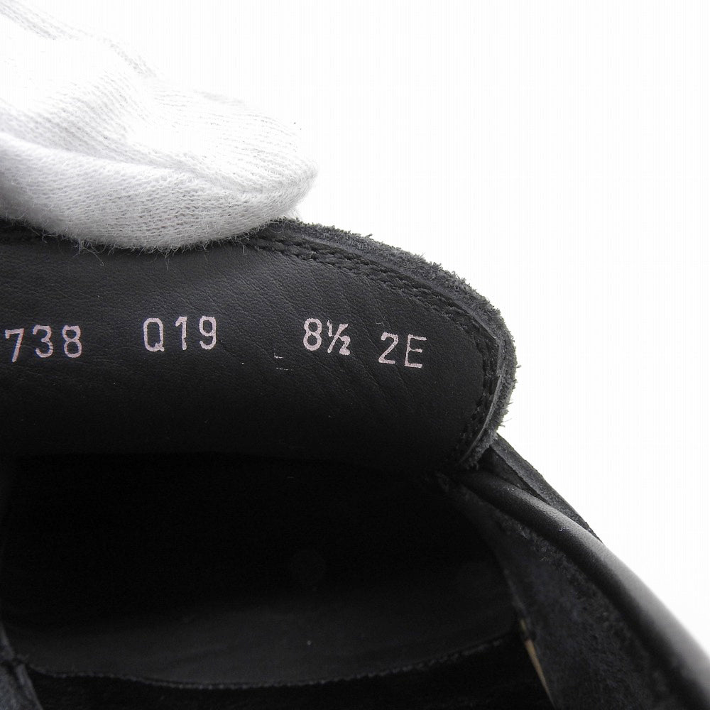 Salvatore Ferragamo サルヴァトーレフェラガモ レザー ローファー シューズ メンズ ブラック 8 1/2 EE UG59738 シューズ 8.5