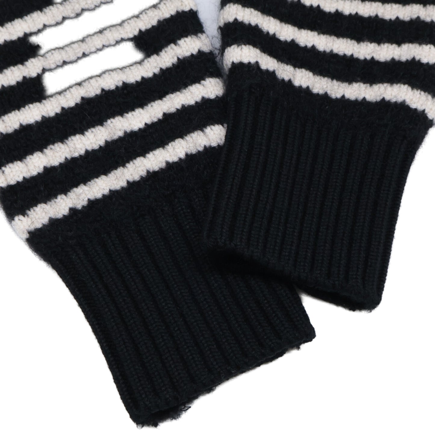 MONCLER モンクレール ブラック×ホワイト CARDIGAN TRICOT ボーダージャケット ジャケット XS