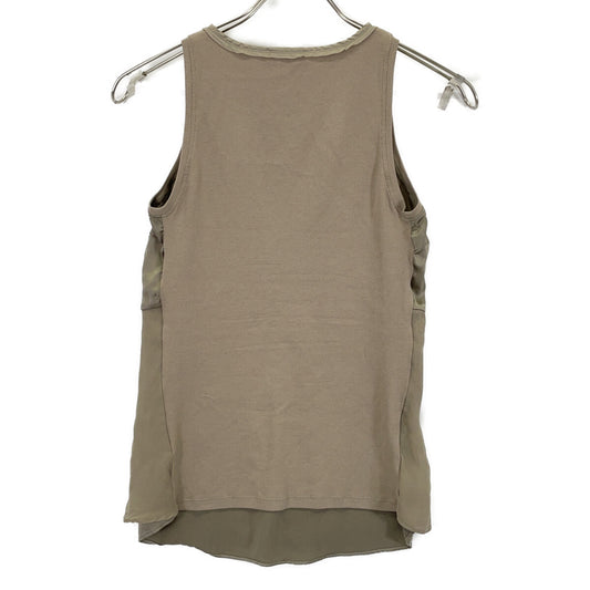 Beige Silk Cami Top S Ladies
