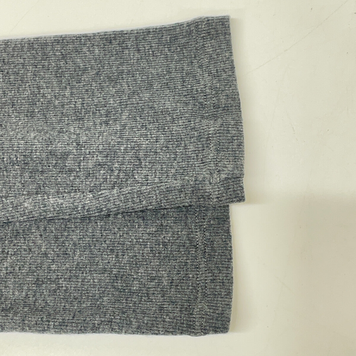 BRUNELLO CUCINELLI ブルネロクチネリ グレー ストライプ 切り替えシャツ トップス S