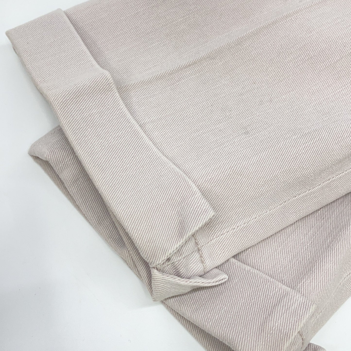 BRUNELLO CUCINELLI ブルネロクチネリ ライトグレーコットン パンツ ボトムス 38