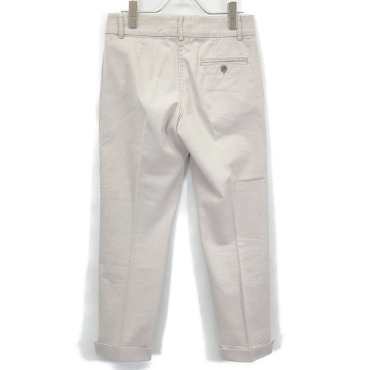 BRUNELLO CUCINELLI ブルネロクチネリ ライトグレーコットン パンツ ボトムス