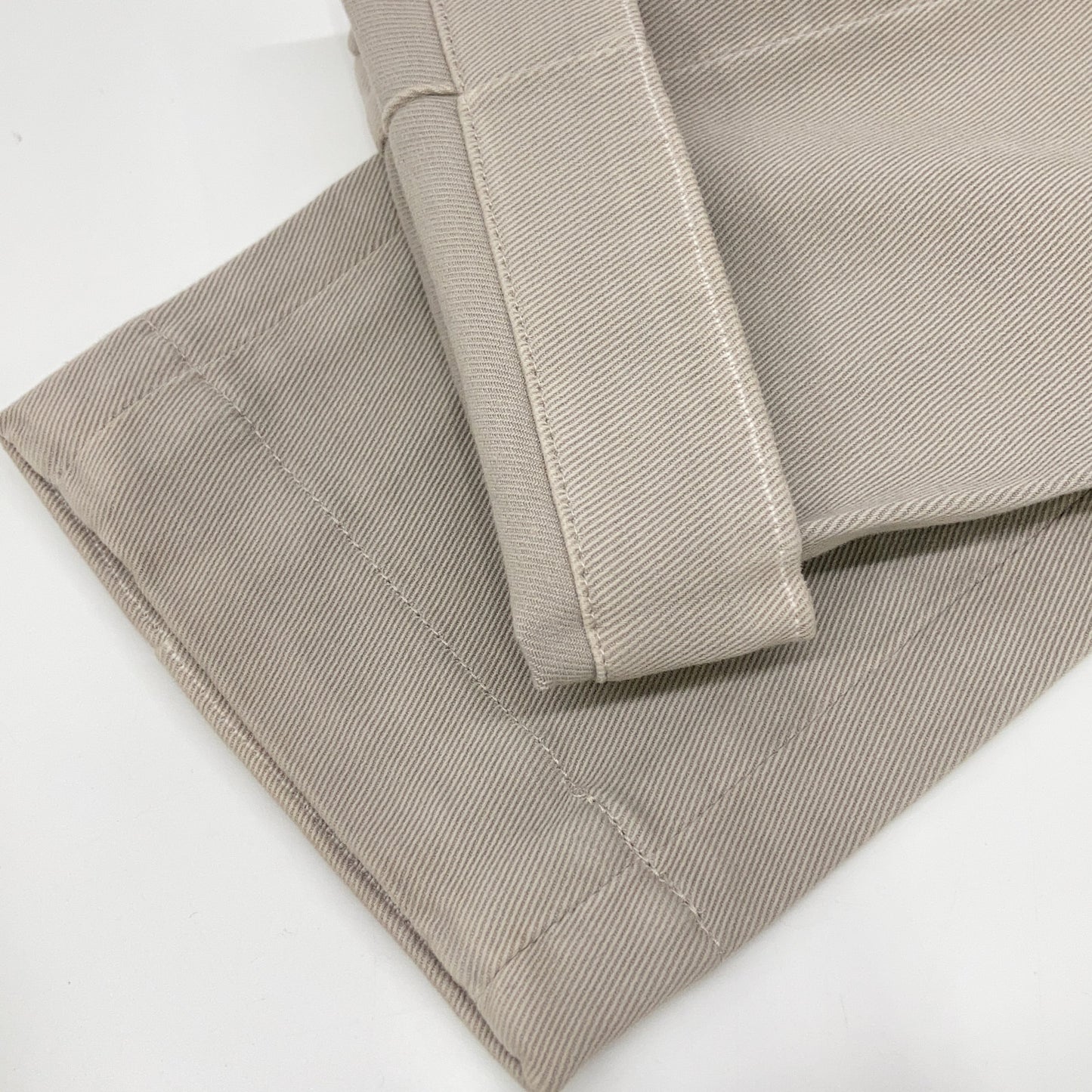 BRUNELLO CUCINELLI ブルネロクチネリ グレージュ コットン パンツ ボトムス 40