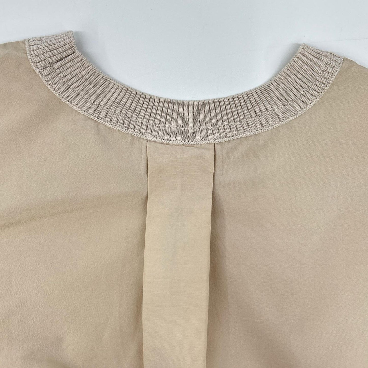 MONCLER Moncler 2022 GIROCOLLO TRICOT Nylon-Panel Knit Top