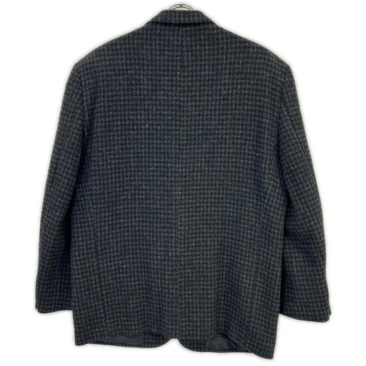 COMMEdesGARCONS HOMME コムデギャルソンオム 90s 田中オム HJ-04042M ツイードウール ハウンドトゥース クルミ釦 シングルジャケット ジャケット