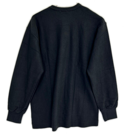 COMMEdesGARCONS HOMME PLUS コムデギャルソンオムプリュス 95AW スリープ期 PT-040480 ブラック 顔料プリント ロングスリーブカットソー トップス
