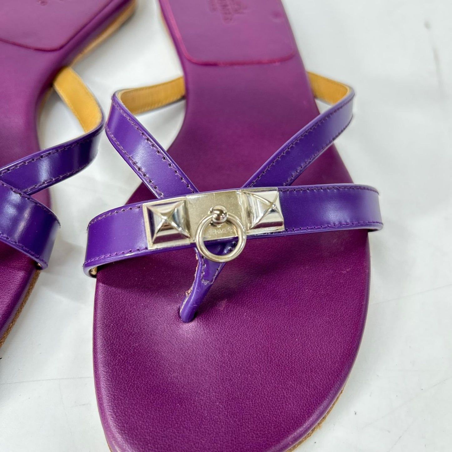 HERMES エルメス 【美品】コリエドシアン フラット トングサンダル シューズ