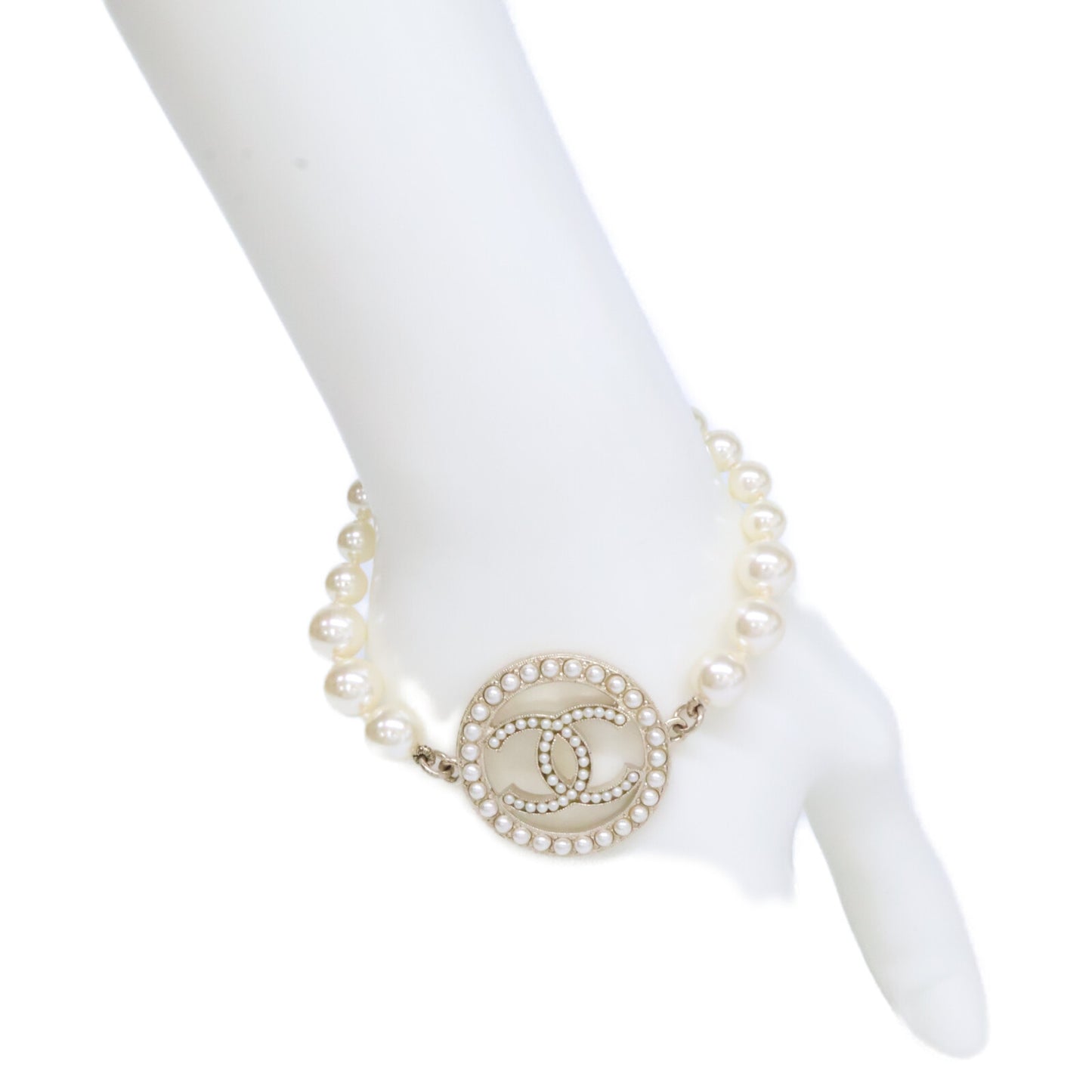 CHANEL シャネル C18V ココマーク パール ブレスレット