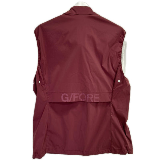 G/FORE G/FORE GMVAM25301 red full-open vest vest