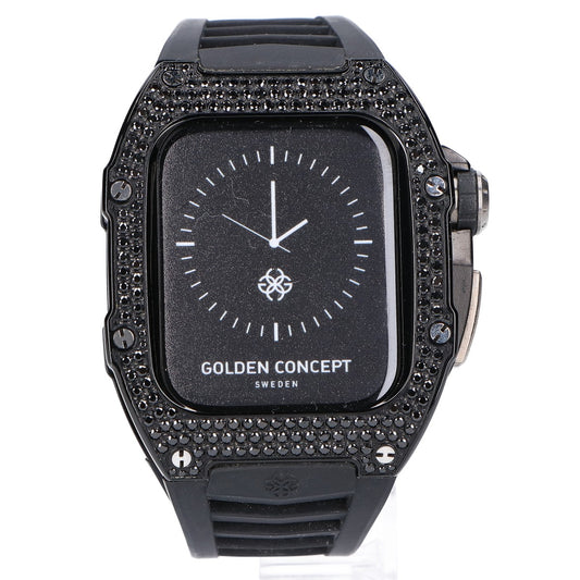 GOLDEN CONCEPT Golden Concept RST MIKURU ASAKURA LIMITED EDITION Black Diamond Apple Watch Case Watch