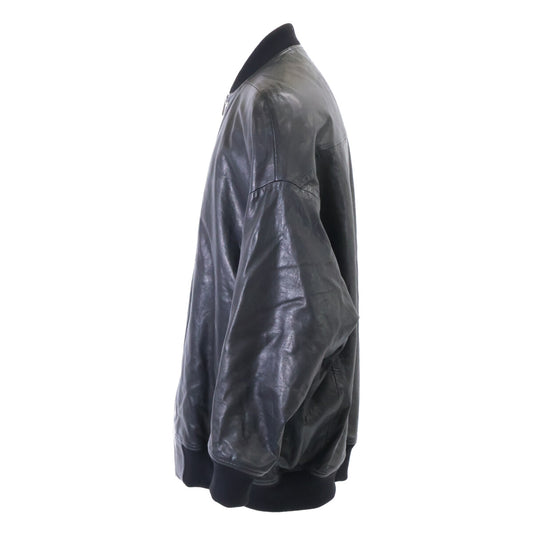 Rick Owens リックオウエンス 【美品/国内正規/24年製】RU02D6795-LNV PORTERVILLE期 JUMBO PETER FLIGHT ラムレザージャケット ジャケット