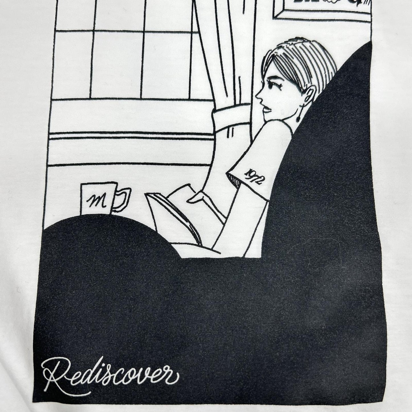MOGA モガ ×SHOGO SEKINE ホワイト B0257ZUB230 プリントTシャツ トップス