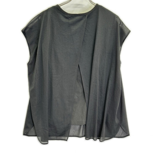 feerique フェリーク グレー B0246FUB314 トリコットシフォンプルオーバー トップス