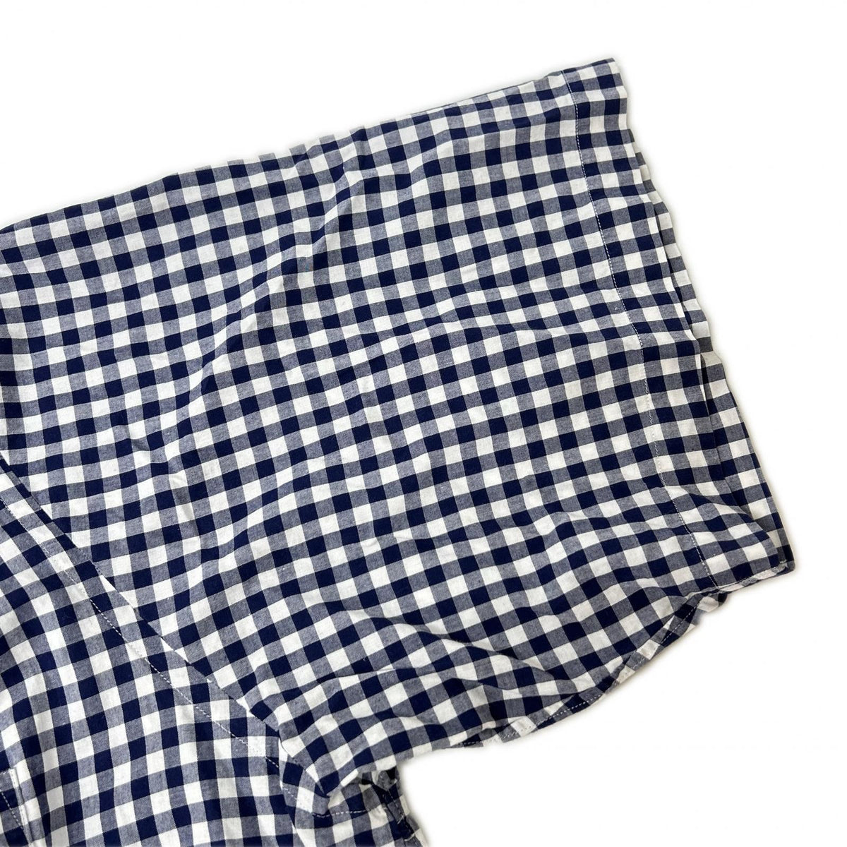 COMMEdesGARCONS HOMME COMME des GARÇONS HOMME Tanaka Homme gingham-check 90s short-sleeve shirt top