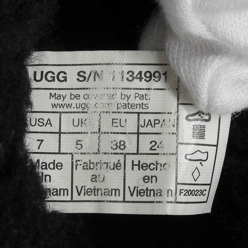 UGG アグ ムートンブーツ シューズ レディース ブラック 24cm 1134991 シューズ