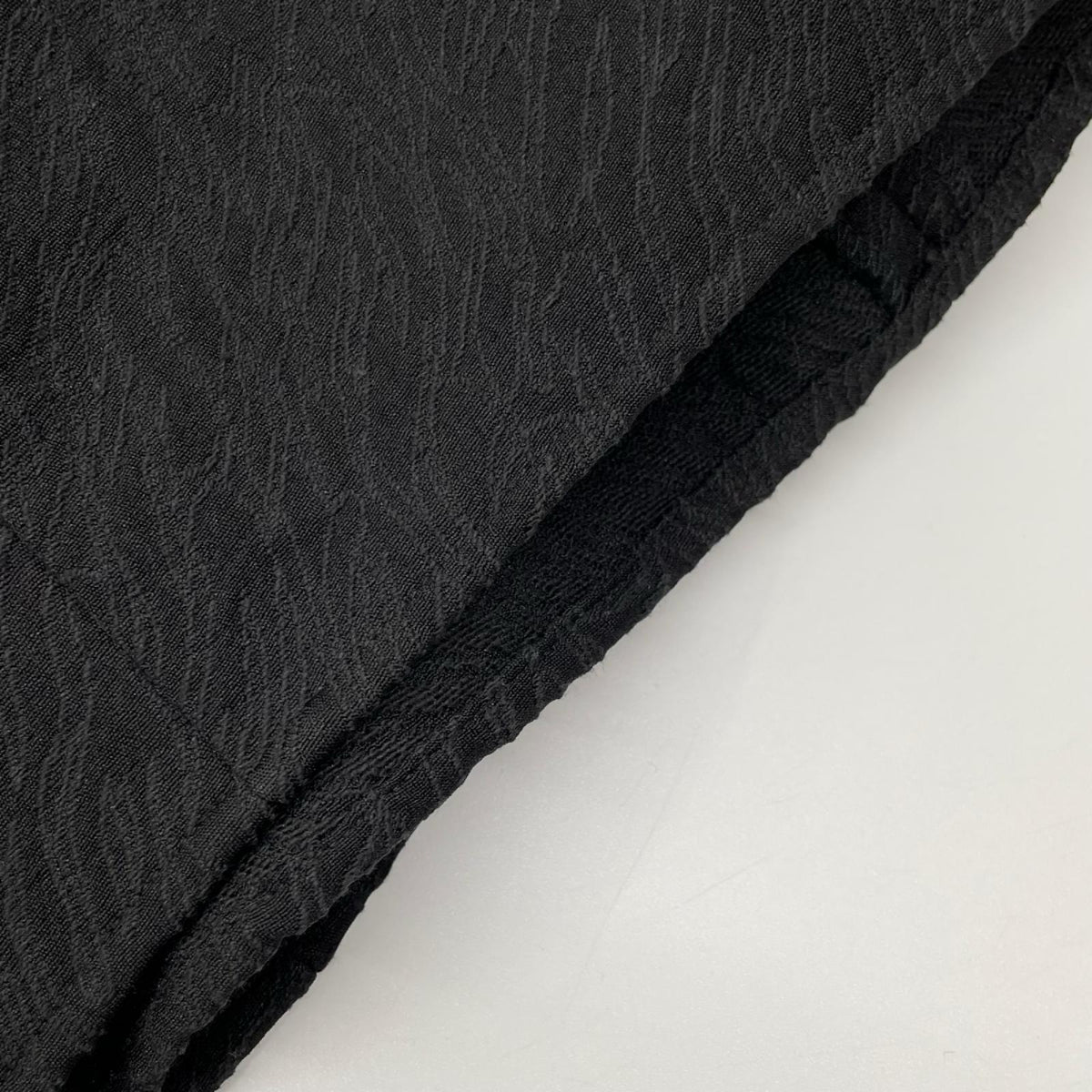 24AU-20 ブラック Keyneck Jacquard Dress ワンピース