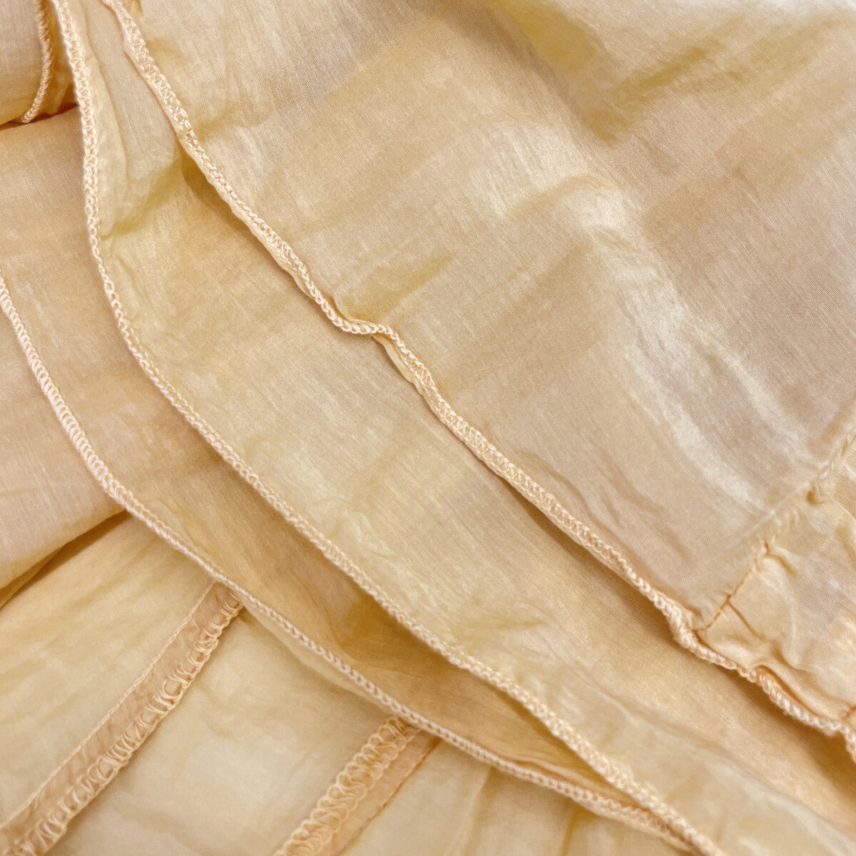 Ron Herman x CP SHADES Gathered Cotton Silk Skirt Skirt XS Women's