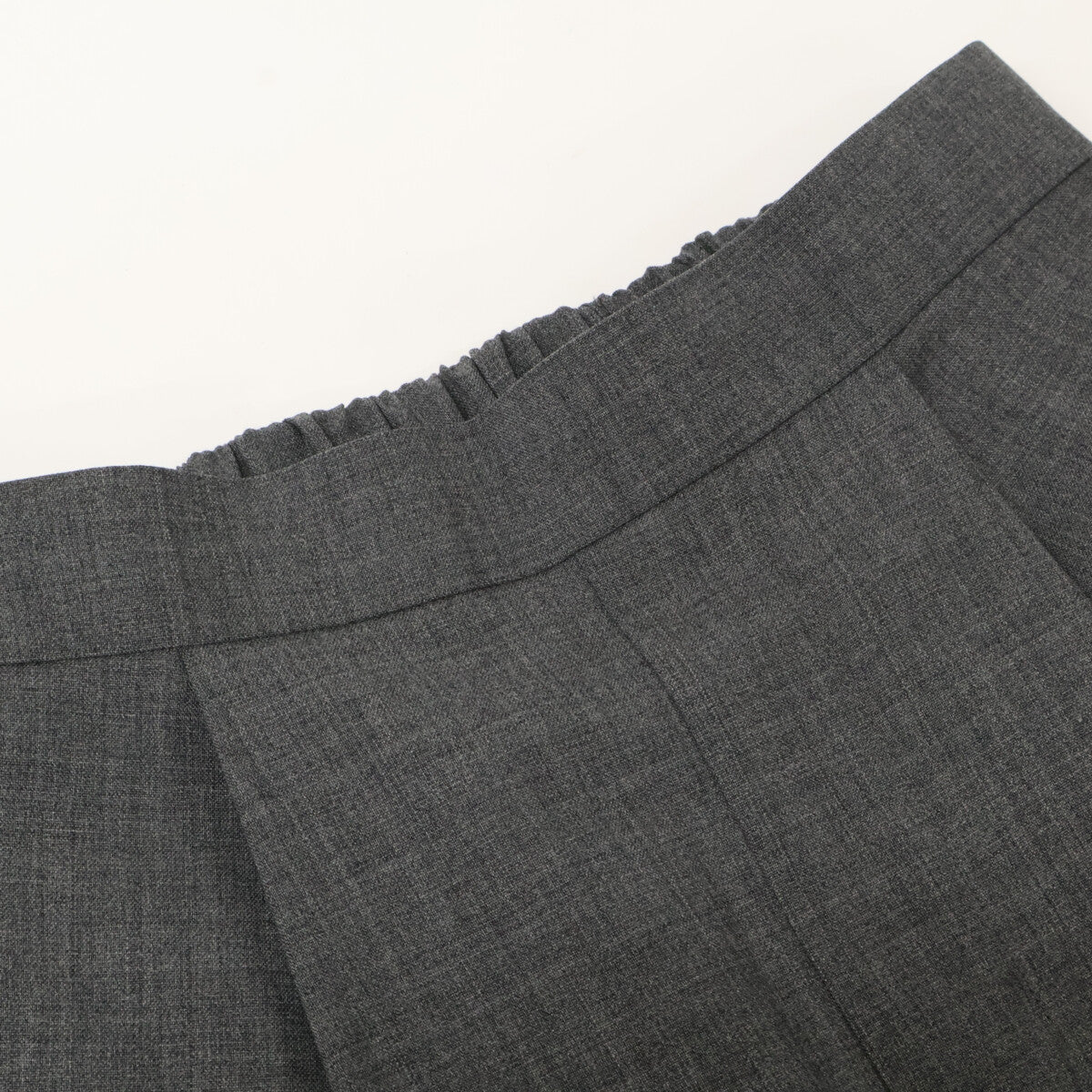 【美品/22SS】300FS131-2530 羊毛 精纺府绸 橡筋马裤/下装 36 女士