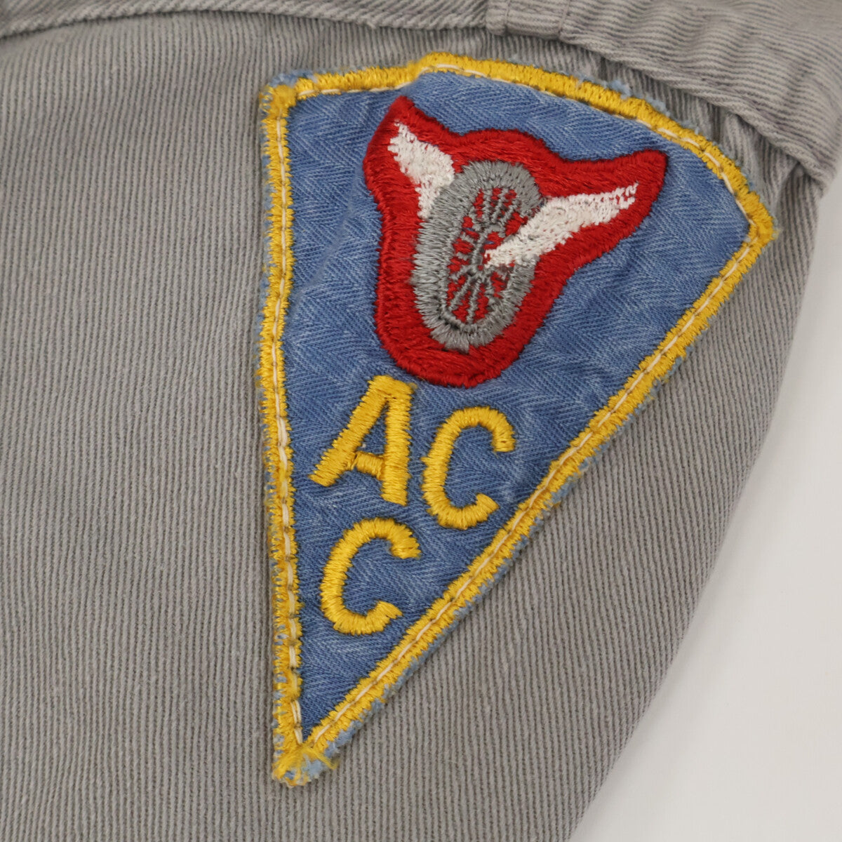 VINTAGE ヴィンテージ 60'S グレー CCジッパー ワークシャツ/ジャケット ジャケット 表記無し