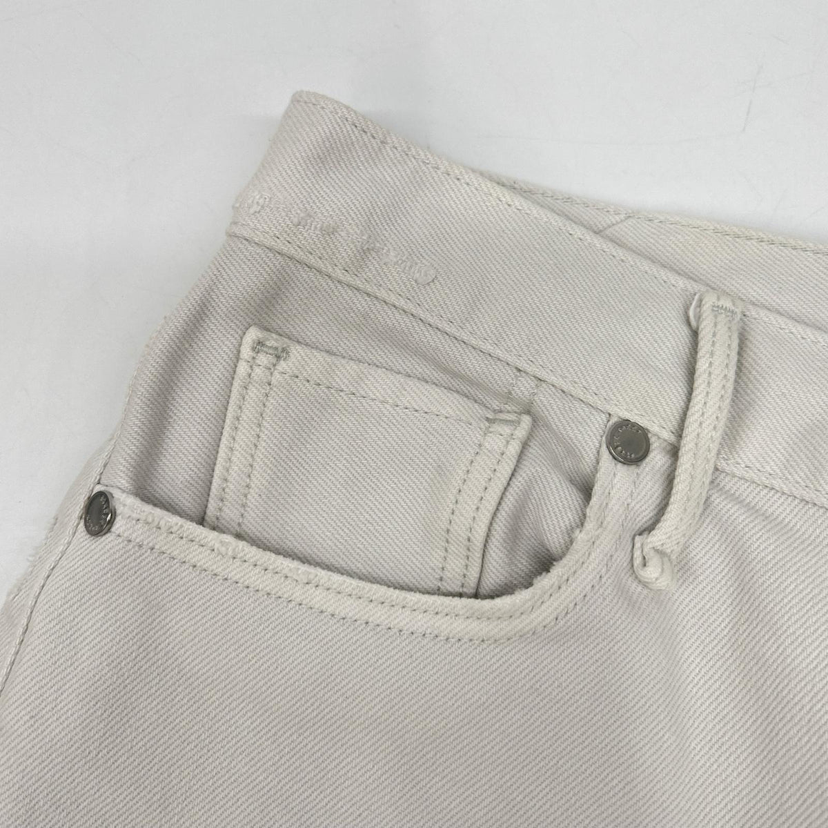 upper hights アッパーハイツ white THE H-RISE STELLA skinny pants bottoms