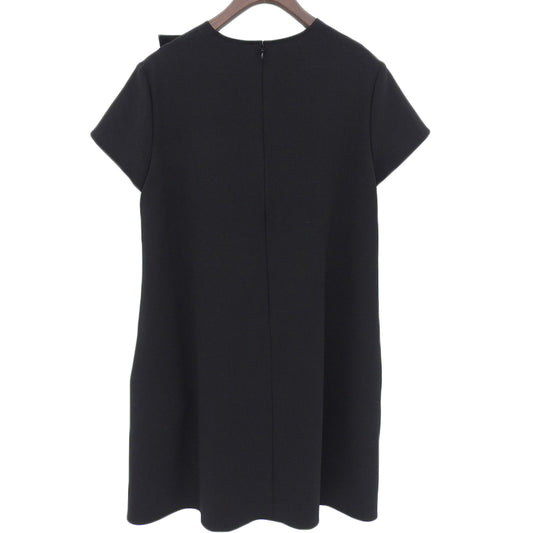 YOKOCHAN Beautiful Volume Ruffle Pearl Dress - Women's Black F YCD-124-914 2024 Model Dress