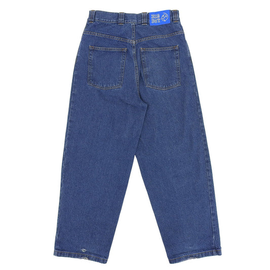POLAR SKATE CO Cotton Wide Denim Pants Bottoms Men's Blue XS Bottoms XS Men's