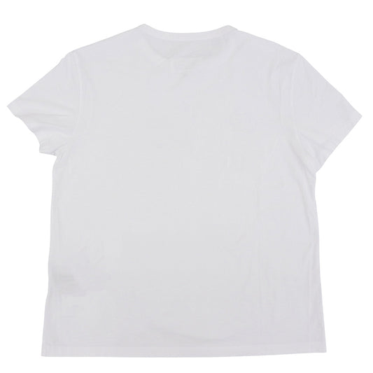 Maison margiela メゾンマルジェラ 美品 ホワイト コットン カレンダーグラフィック ロゴTシャツ トップス レディース XS S50GC0684 23SS トップス