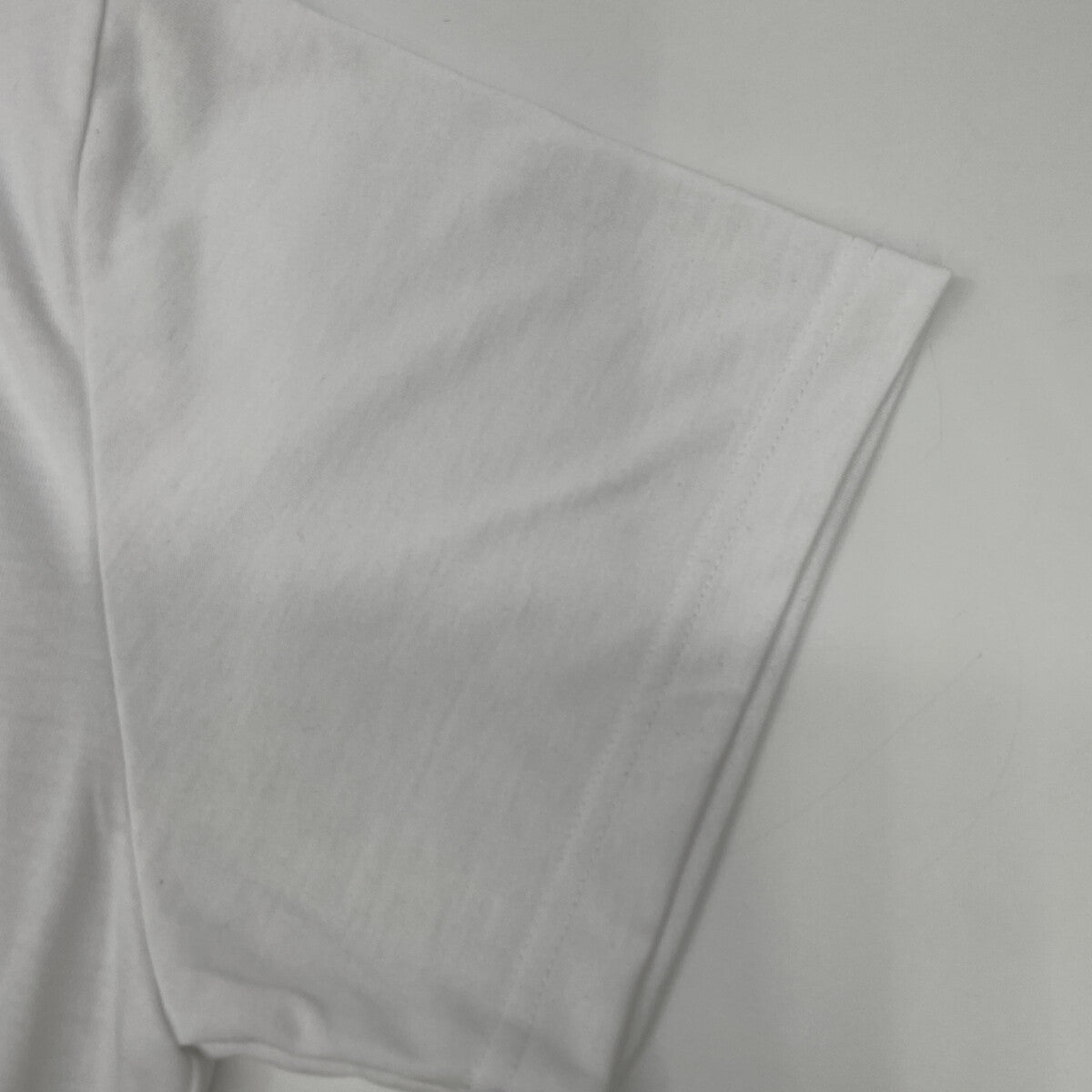 COMMEdesGARCONS HOMME PLUS 25SS PO-T018 White Short-Sleeve Zip T-Shirt Tops