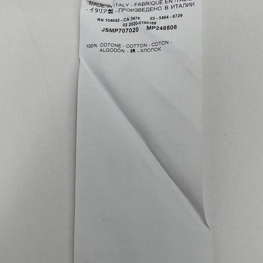 JILSANDER ジルサンダー JSMP707020 20年 ホワイト ロゴプリント Tシャツ トップス