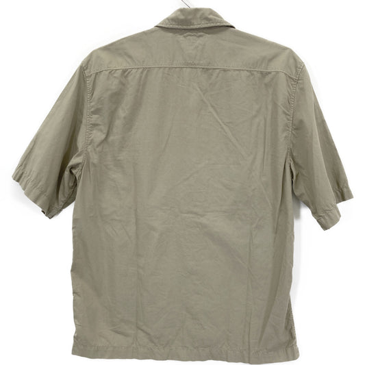 C.P.COMPANY シーピーカンパニー 12CMSH284A ベージュ リップストップ S/Sシャツ トップス