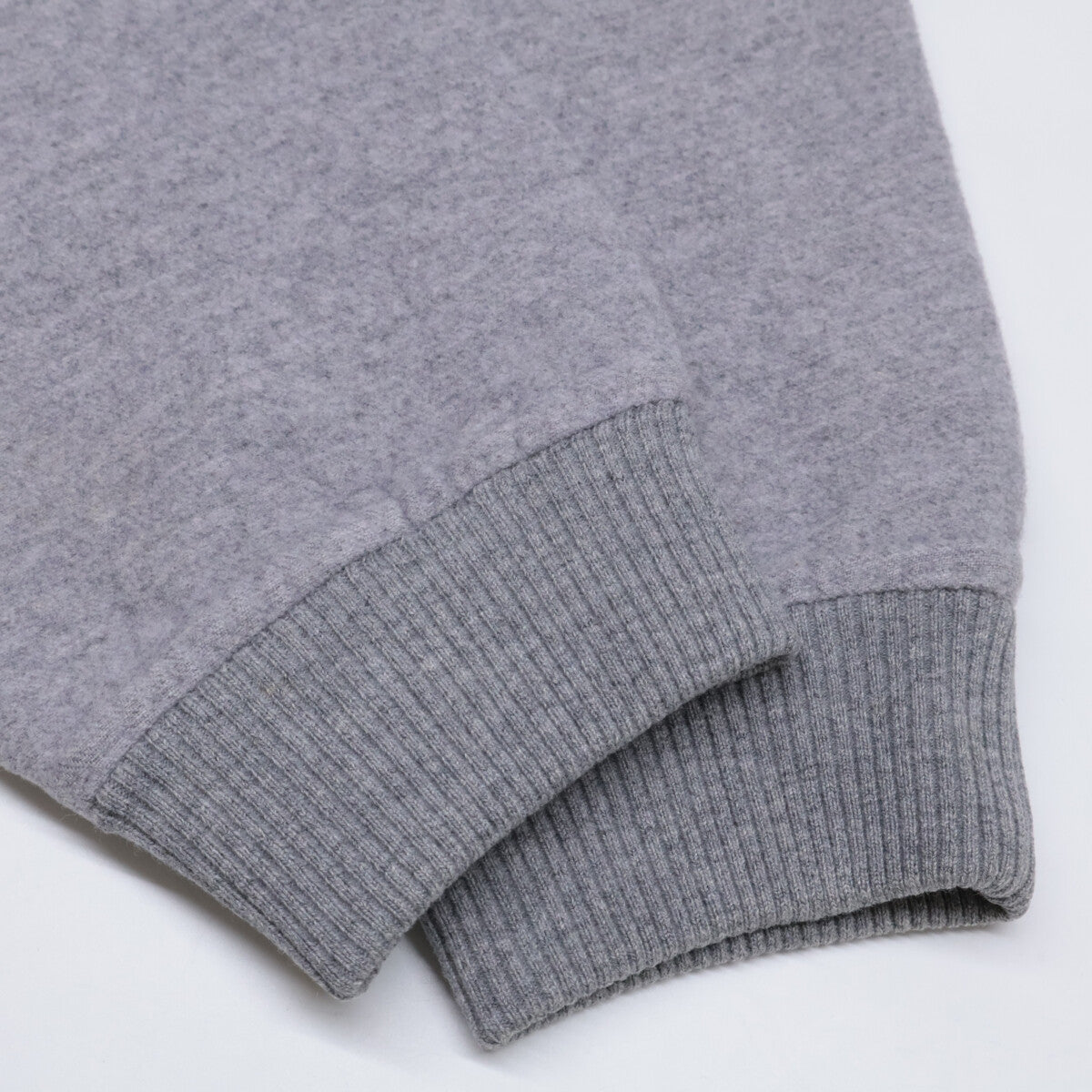 HHB68WOWC Domestic Regular Staples Edition Wool-Cashmere Leather Tag Double-Face Hoodie Pullover Top M Men's
