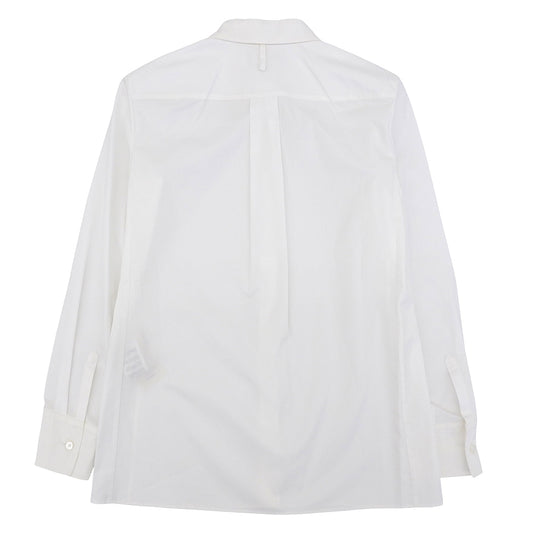 HERMES Beautiful Caleche Embroidery Regular Shirt Top Women's White 34 3H0627DV 23AW Top