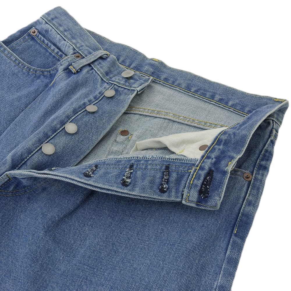 ssstein/stein シュタイン 5POCKET VINTAGE REPRODUCTION DENIM JEANS ボトムス メンズ ブルー XS ボトムス XS