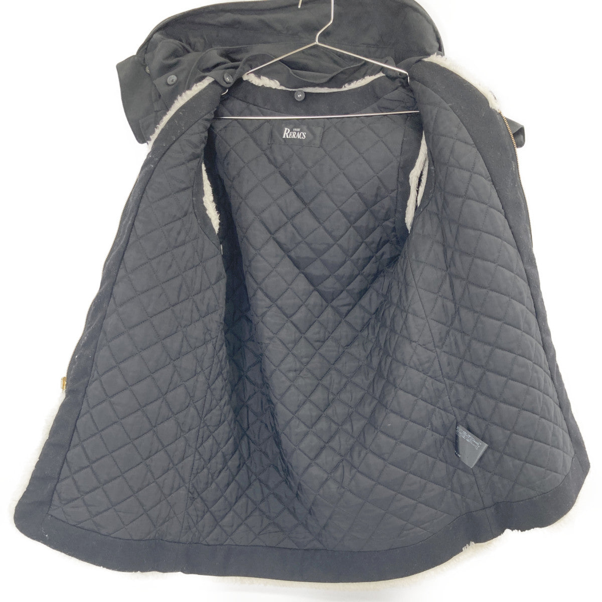 THE RERACS ザ・リラクス 17FW-RECT-156L ブラック M65 SHORT MODS COAT WITH LINER モッズコート コート 38