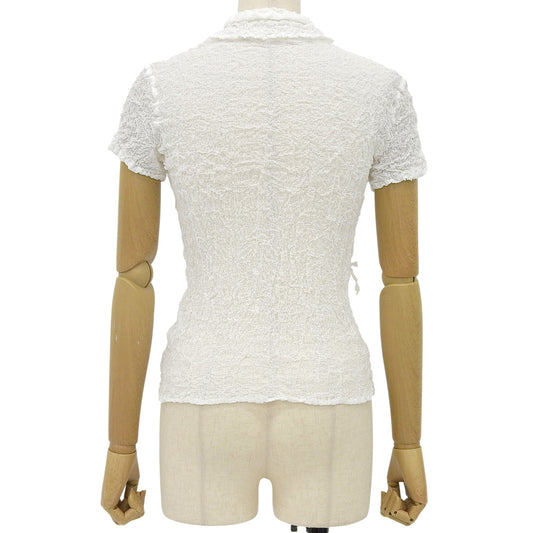 MeISSEYMIYAKE Mee ISSEY MIYAKE Excellent Condition Washer Processed Blouse Top Women's White MI55FM129 Tops