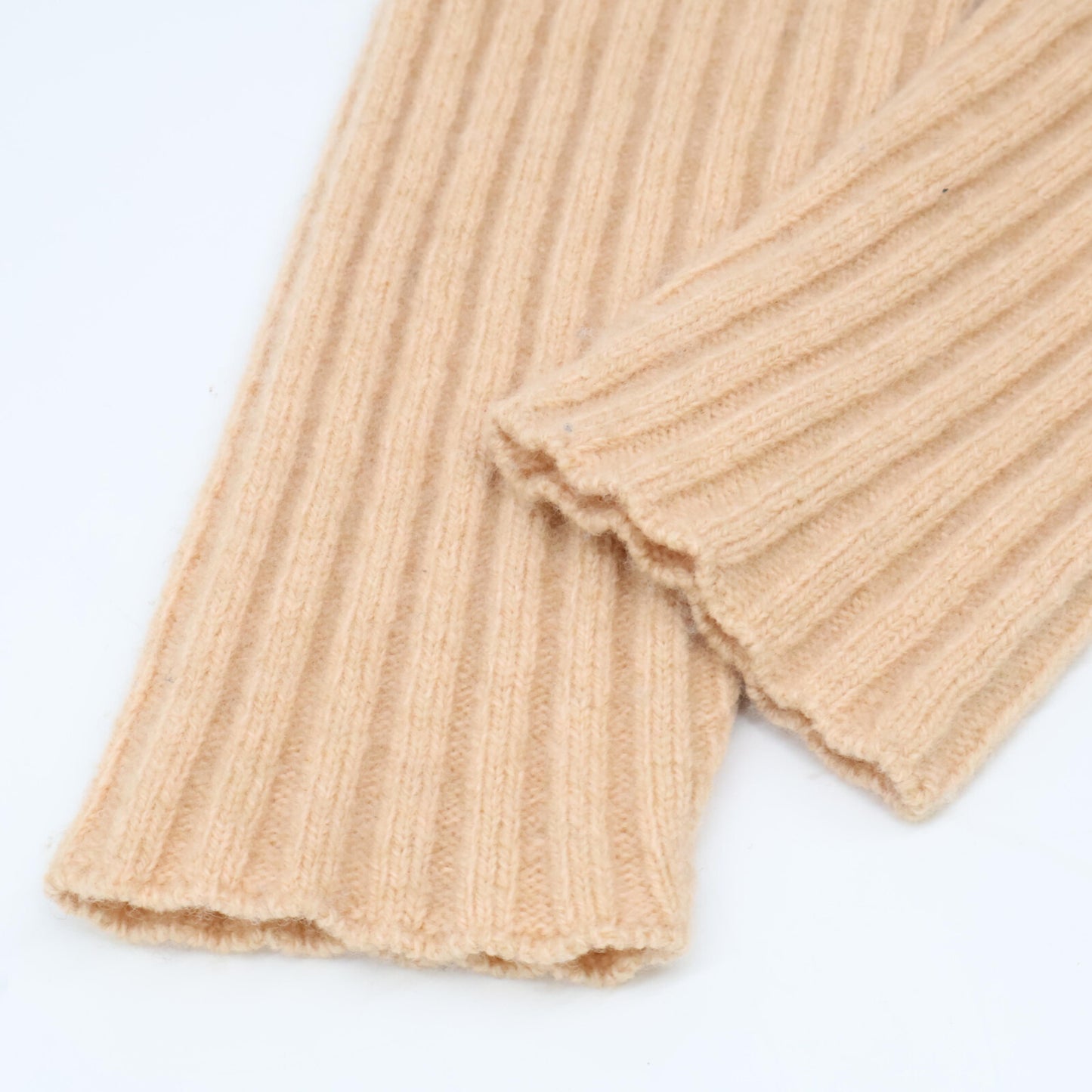 BASERANGE ベースレンジ ベージュ ウール100 ニットカーディガン トップス Ⅿ