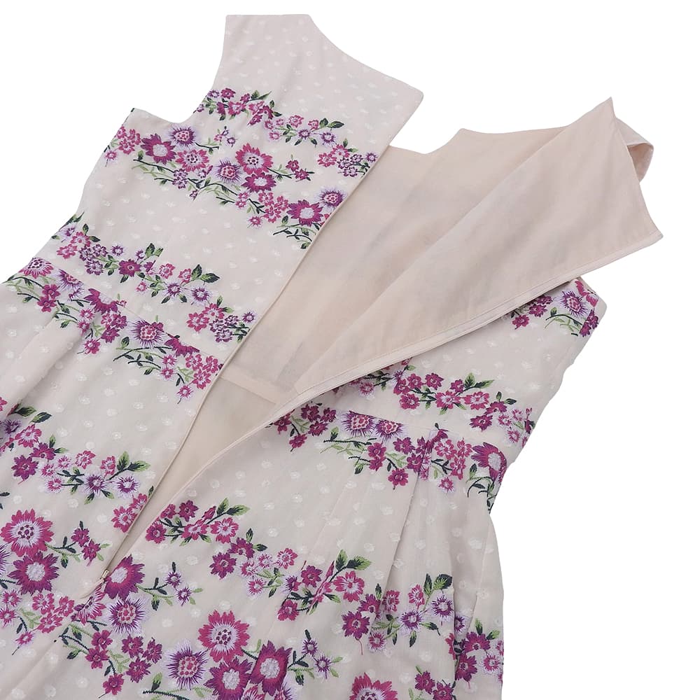 TOCCA TOCCA Like-New LIVERLEAF Dress Women's Light Beige x Pink 6 Dress