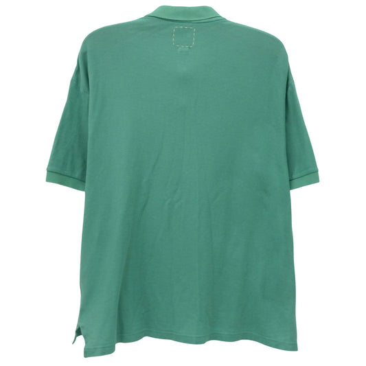 VISVIM Beautiful ULTIMATE JUMBO WELLER S/S Sea Island Cotton Piqué Polo Shirt Men's Green 3 0125105010002 25SS Tops