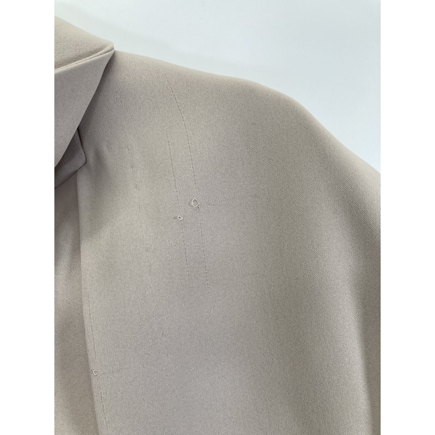 22SS 22-SS-014 Beige Layered Tailored Jacket Jacket 1 Men's