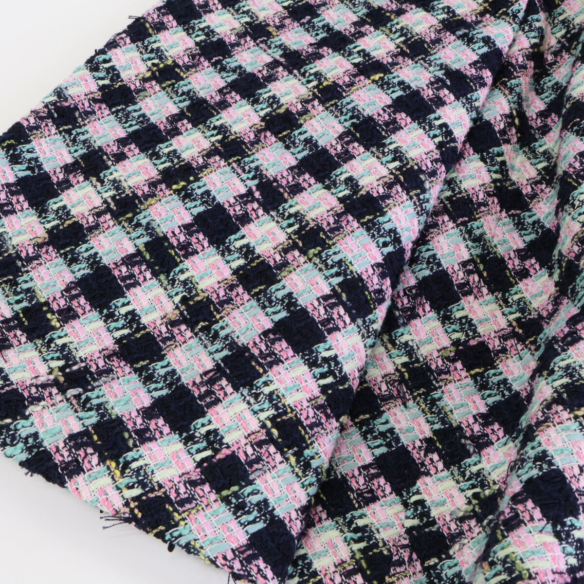 ANAYI アナイ 10231710460 マルチカラー LINTON社製ファンシーツイード ノースリーブフレアワンピース ワンピース 38