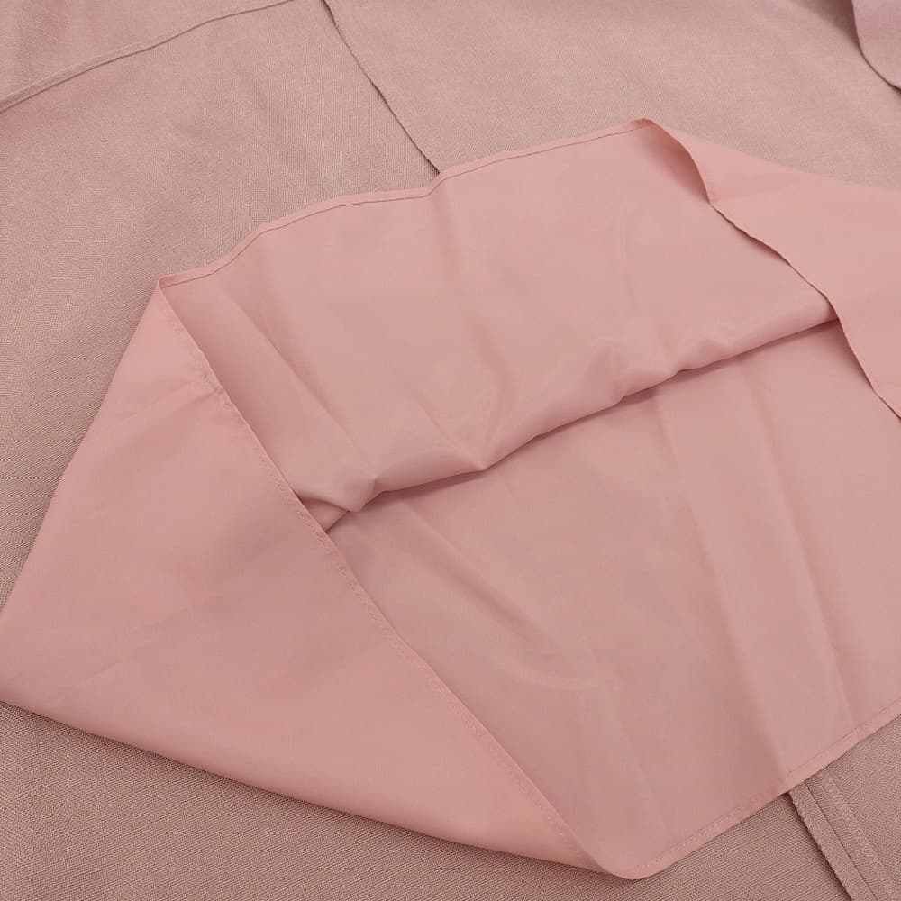 ANAYI アナイ 新品同様 リネン調オックスジレスタイルワンピース レディース ピンクベージュ 38 10232714370 ワンピース ワンピース 38