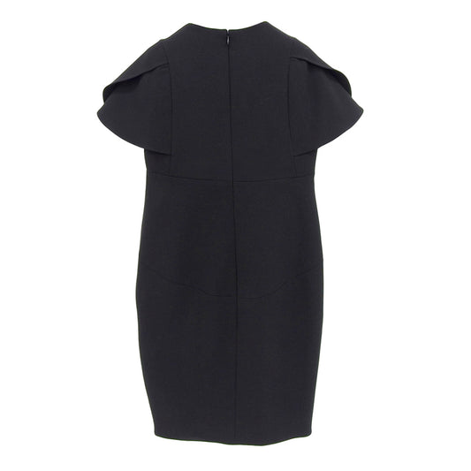 YOKOCHAN Flare Sleeve Slit Line Dress Cocoon Dress Women's Black 38 YCD-519-436 Dress