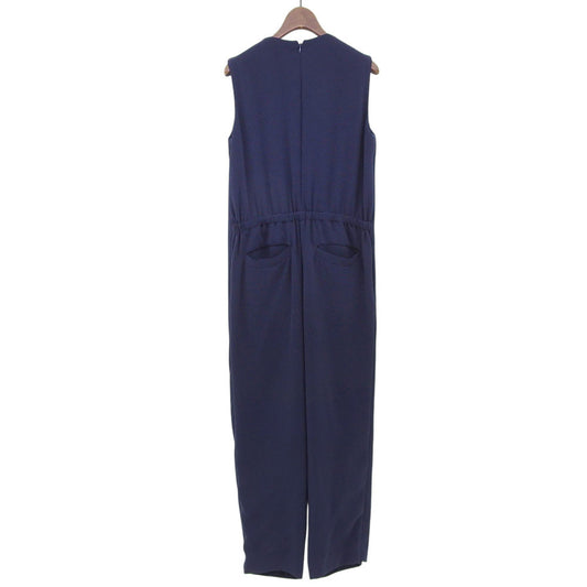 CLANE Polyester Sleeveless Layered All-in-One Women's Navy 1 12112-2261 Overalls All-in-One 1