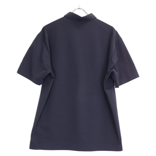 DESCENTE デサント 25SS DT5SHS61M ブラック ORI-ERI/オリエリ タフタポロシャツ トップス