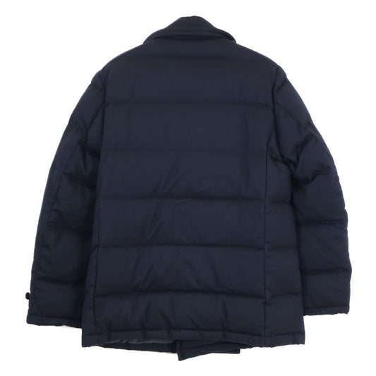 ネイビー WHEEN ダブルダウンPコート ジャケット 38 メンズ