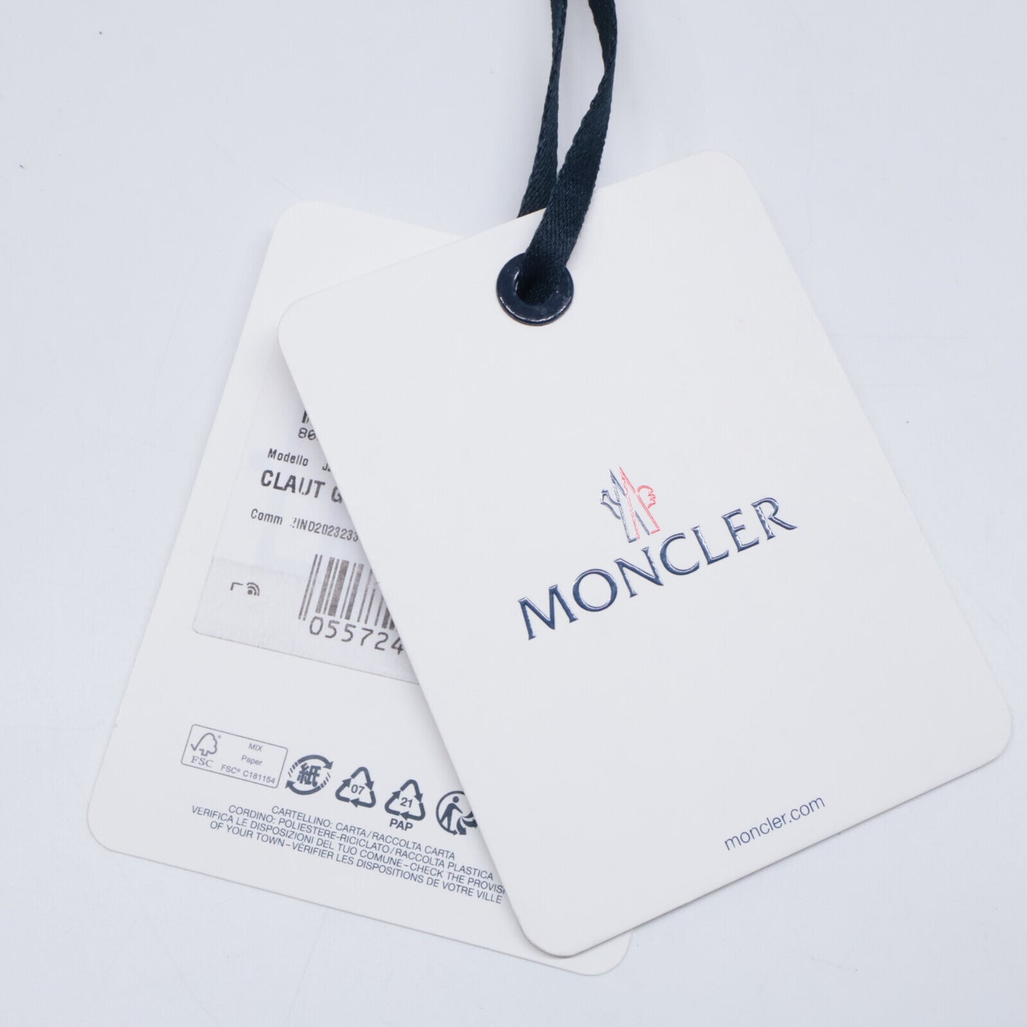 MONCLER Like-New 2023 CLAUT Zip-Up Hoodie Blouson Jacket