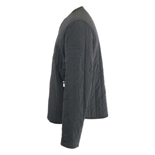 HERMES エルメス 【美品/国内正規/22SS】ナイロン Hモチーフ W-ZIP ノーカラー キルティング ジャケット