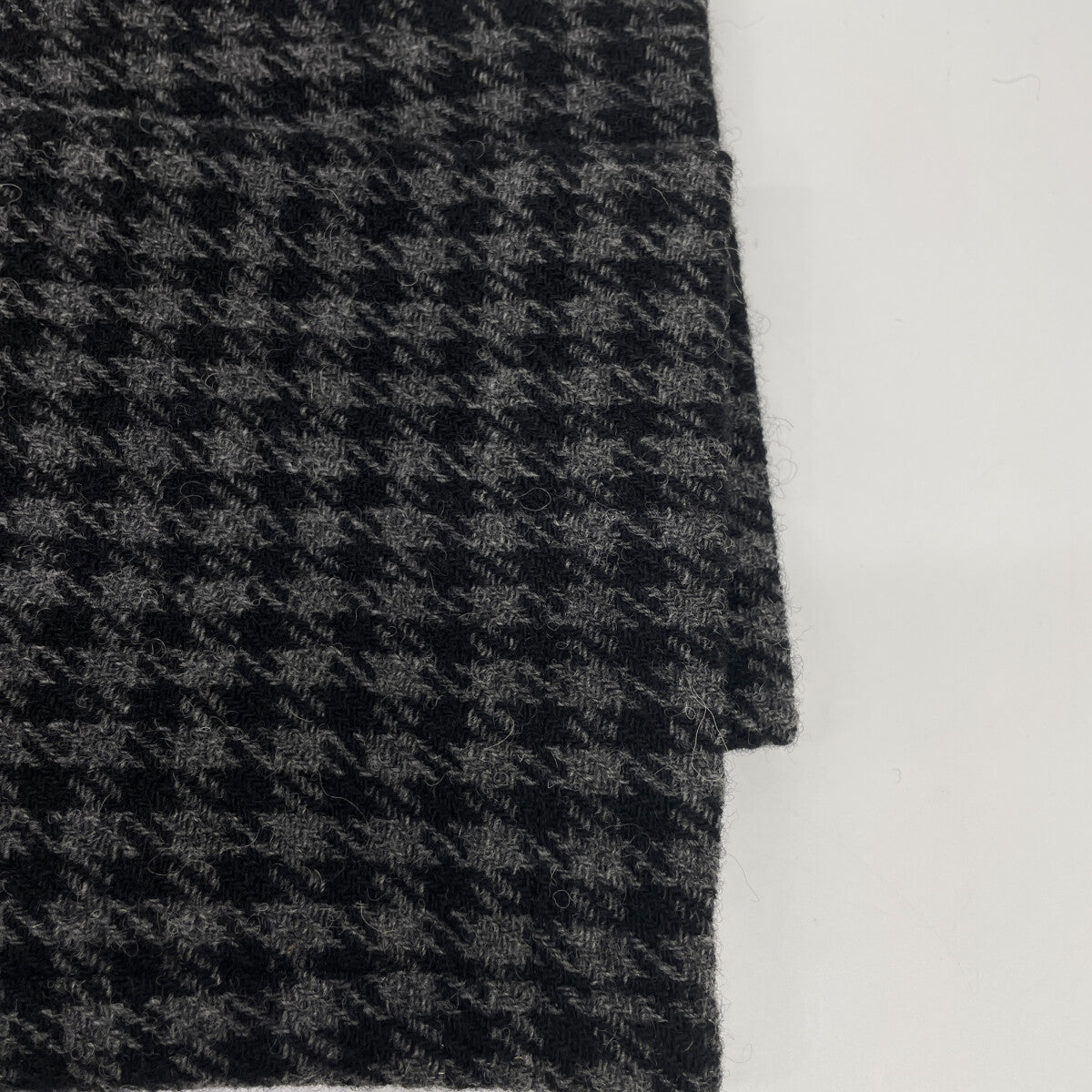 Yohji Yamamoto ヨウジヤマモト 【collections】24AW FO-P63-114 グレー SMALL HOUNDSTOOTH BASIC SLIM PANTS A ボトムス 2