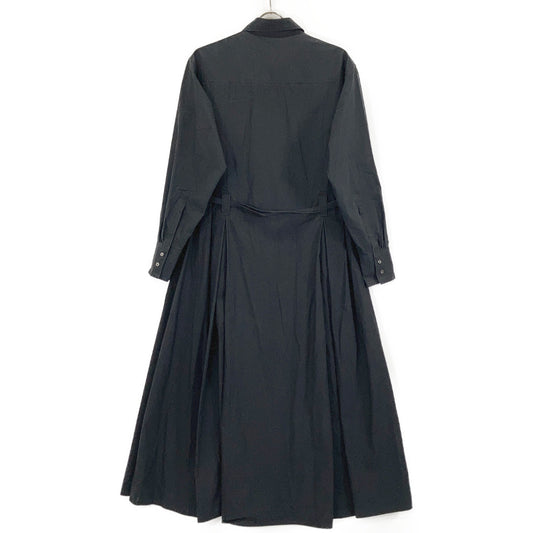 Chaos Chaos CH209112ER black cotton-blend Tarlon shirt dress dress